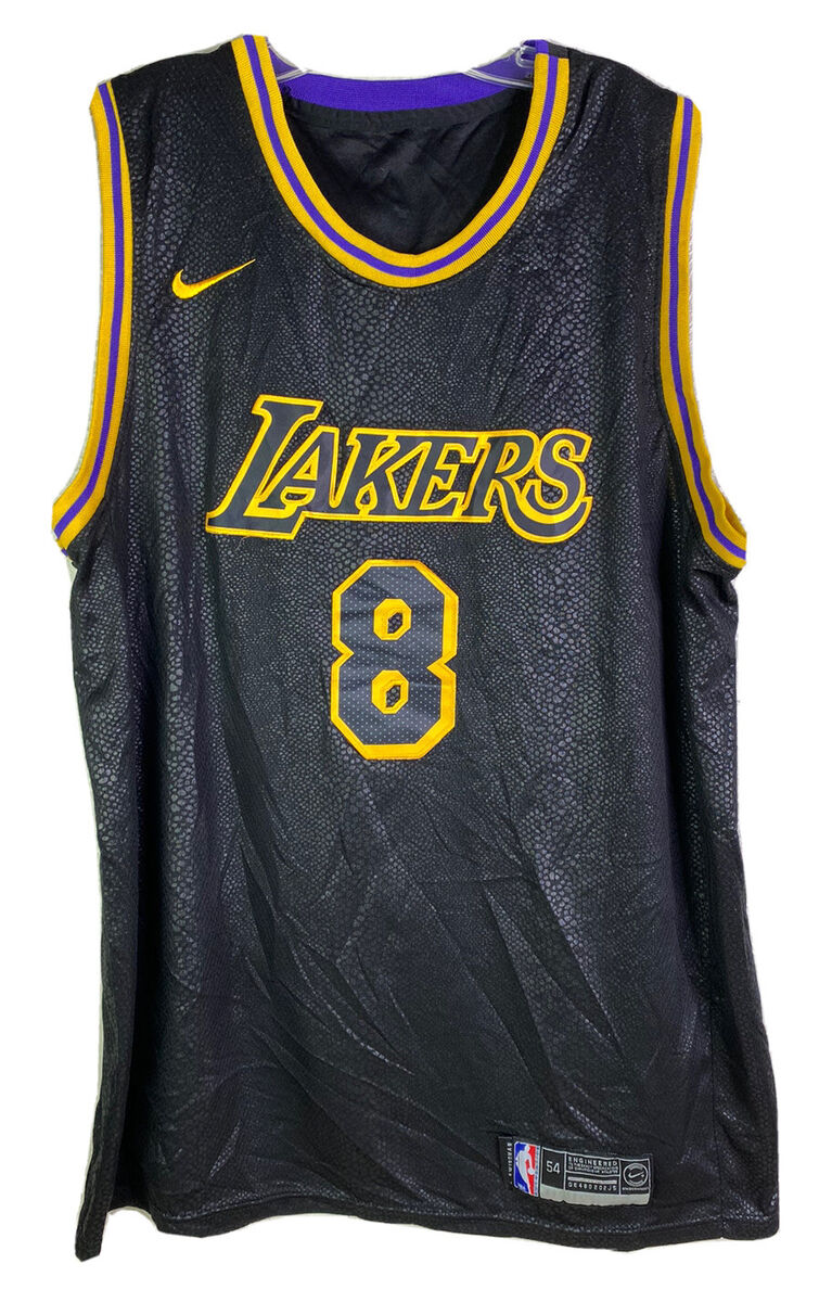Nike Kobe Bryant #8 #24 Lakers “Mamba City Edition” Size 54 Nike Kobe Bryant #8 #24 Lakers “Mamba City Edition” Size 54
