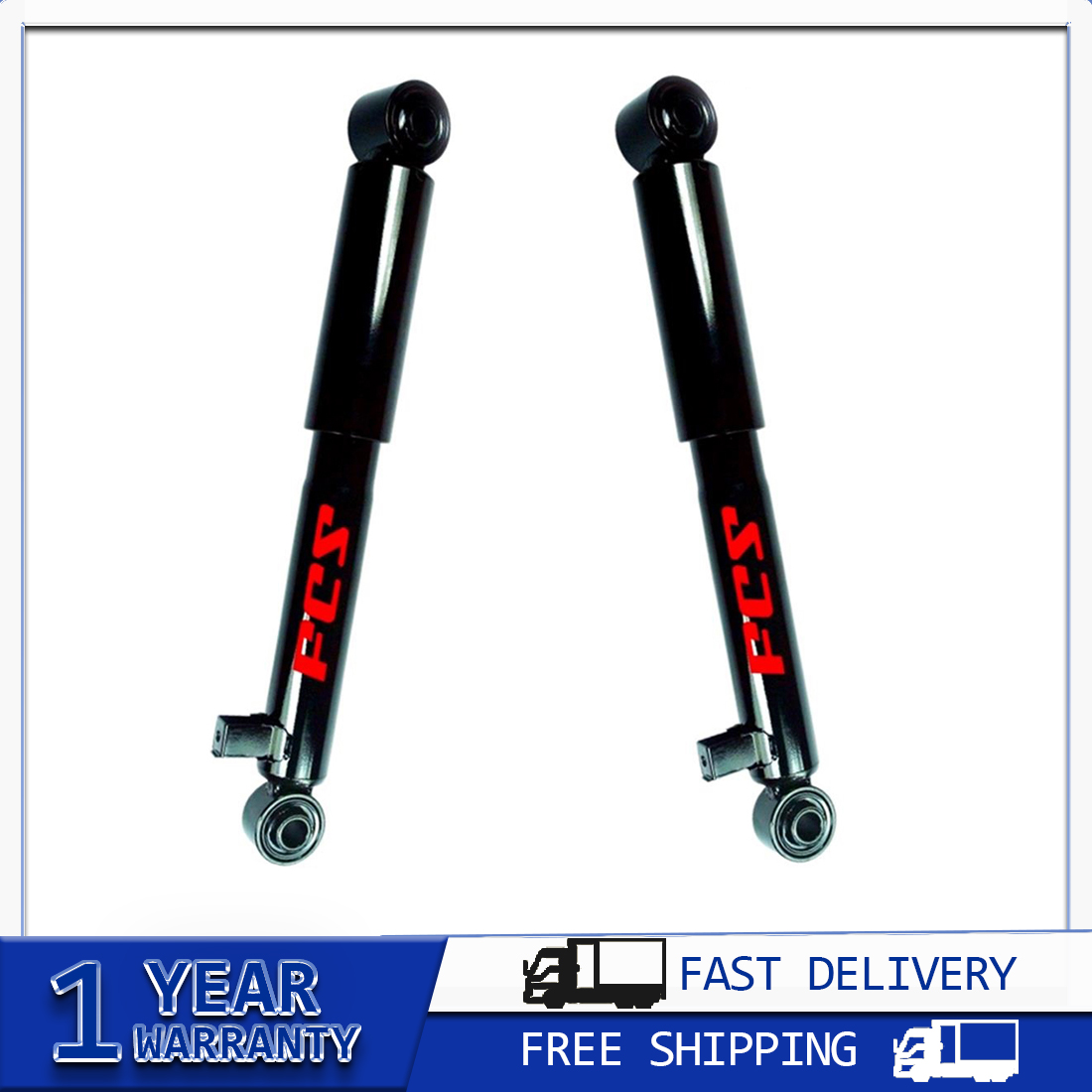 FCS Rear Shock Absorber Pair Fits 2011 2012 2013 KIA SORENTO