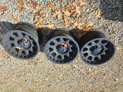 3 pro comp 7032 black 17 in wheels 5x5 bolt pattern fits jeep wrangler |  eBay
