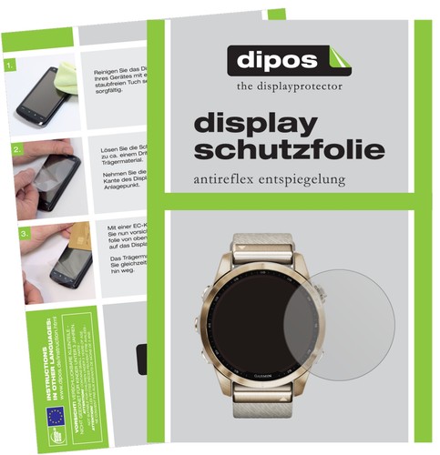 Pellicola Protettiva per Garmin Fenix 7S (42 mm) Protezione Schermo Antiriflesso - 第 1/5 張圖片