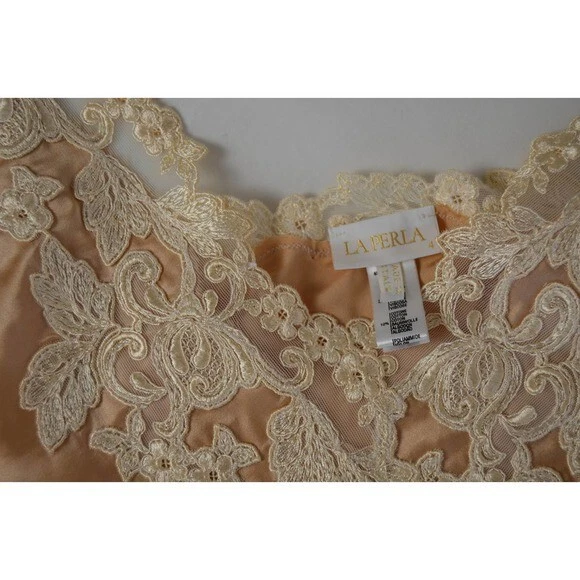 Camisola dorada La Perla Maison Foto 3 de 4