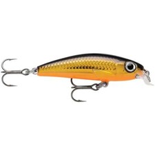 Rapala Ultra Light Minnow Artificial Sinking Lures G Gold Hard Bait 3D-Auge