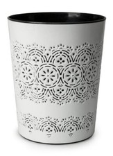 Image of 9L FLORA WASTE RUBBISH PAPER BIN OFFICE KITCHEN HOME BEDROOM IN THREE COLOUR