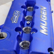 BLUE MUGEN Racing Rocker Valve Cover for Honda Civic B16 B17 B18 VTEC B18C GSR
