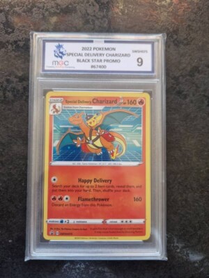 Pokemon TCG - Spezielle Lieferung Charizard (Black Star Promo) SWSH075 - NEU