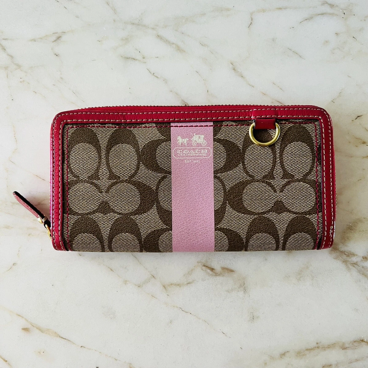 Coach wallet online women sale