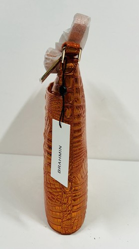 BRAHMIN NWT ORANGE POTION MELBOURNE KATIE CROSSBODY BAG & CREDIT CARD WALLET - Picture 5 of 7