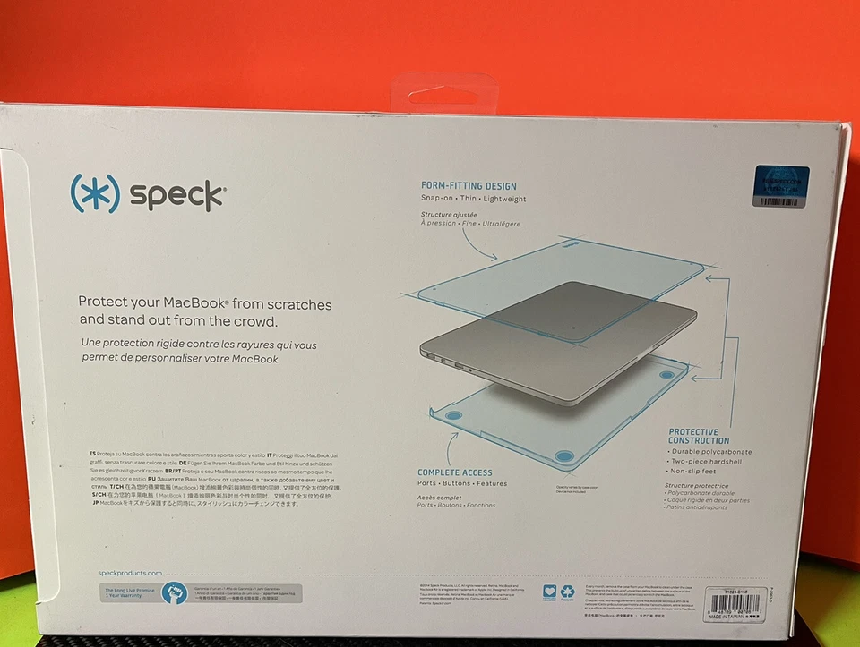 Speck SmartShell para MacBook Pro 15 pulgadas con pantalla Retina - Salmón Salvaje NUEVO Foto 2 de 3