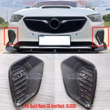Carbon fiber Front Bumper Trim Grille Cover For Buick Regal GS Sportback 18-20