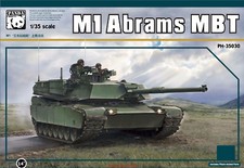 Panda Hobby 1/35 PH35030 US M1 Abrams MBT (105 mm) (kit modello militare in plastica)