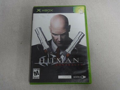 Hitman Contracts Original Microsoft Xbox Game Complete Free Ship