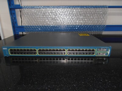 Cisco WS-C2950G-48-EI 48 x 10/100 Ports + 2 x 1000 GBIC Ports CCNA