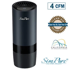 Air Purifier True HEPA Filter Air Cleaner Odor Allergies Eliminate for Car Truck