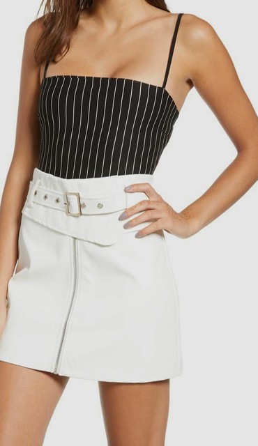 pinstripe bodysuit