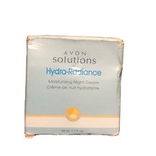 NOS NIB Avon SOLUTIONS HYDRA-RADIANCE MOISTURIZING NIGHT CREAM 1.7 oz. EXPIRED
