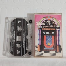 Various Artists Rock 'N' Roll Hits of the 50's  60's Vol. 2 Cassette 1991