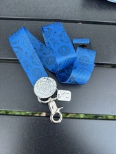 Dutch Bros Blue Lanyard Keychain
