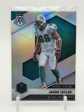 Jason Taylor 2021 Panini Mosaic #266 Prizm Silver Miami Dolphins