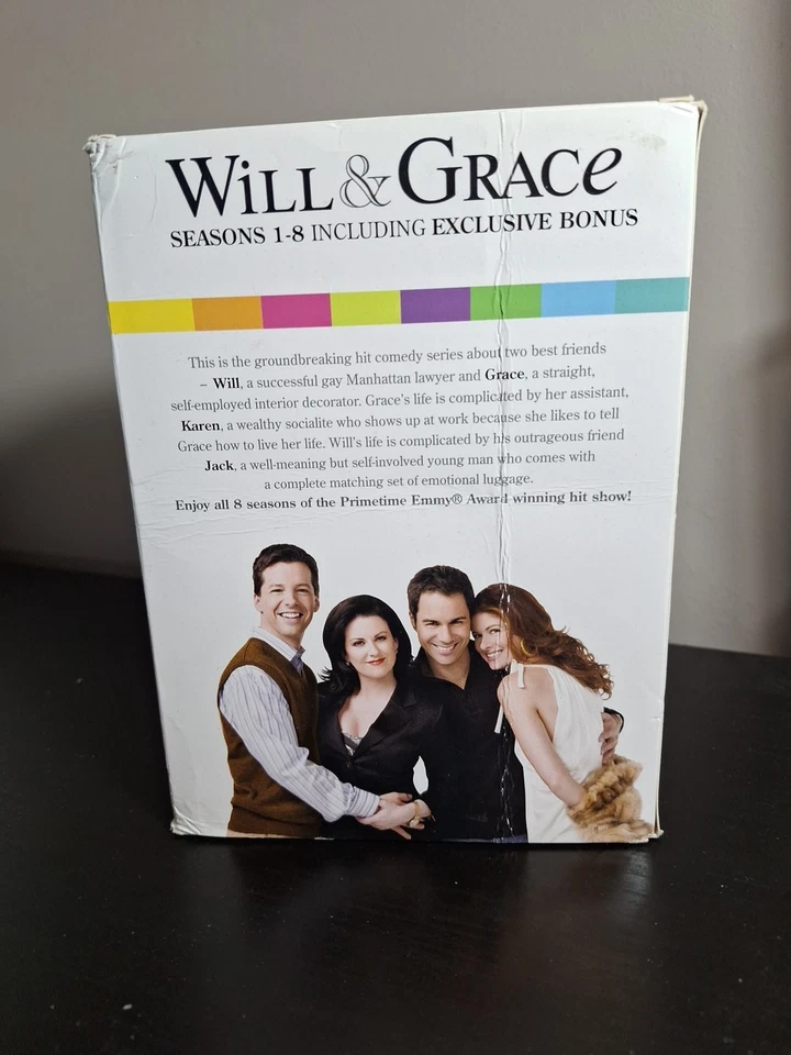 Will And Grace The Complete Seasons 1-8 DVD Region 2 UK - Image 3 of 4