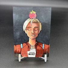 Marketplace image: 2026 Topps Chrome Star Wars Galaxy Omega 1/1 SKETCH Masterwork Traci Easterday