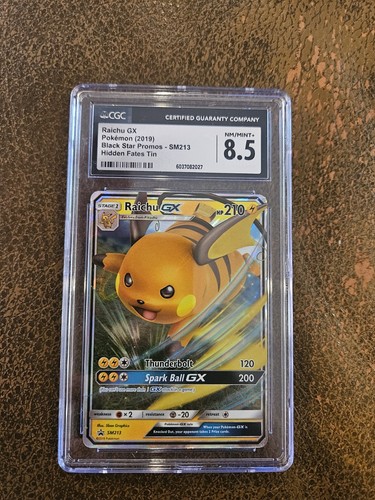 Raichu-GX graded CGC 8.5 for sale on eBay