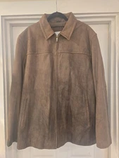 Wilsons Leather M. Julian Mens Motorcycle Thinsulate Distressed Jacket Brown XLT