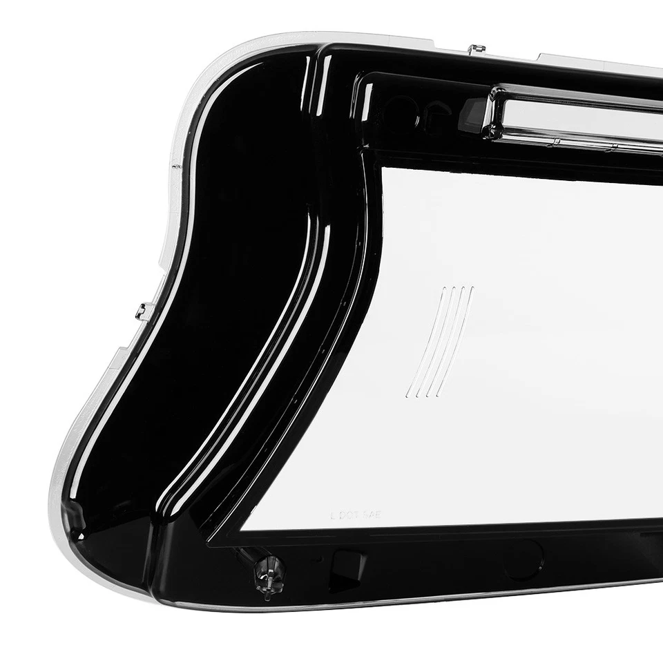 Heavy Duty Clear Headlight Lamps Lens Cover For 2015-2023 Dodge Charger Pair Set - Image 3 of 4