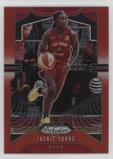 2020 Panini Prizm WNBA Red Prizm 144/275 Jackie Young #76 0g9r