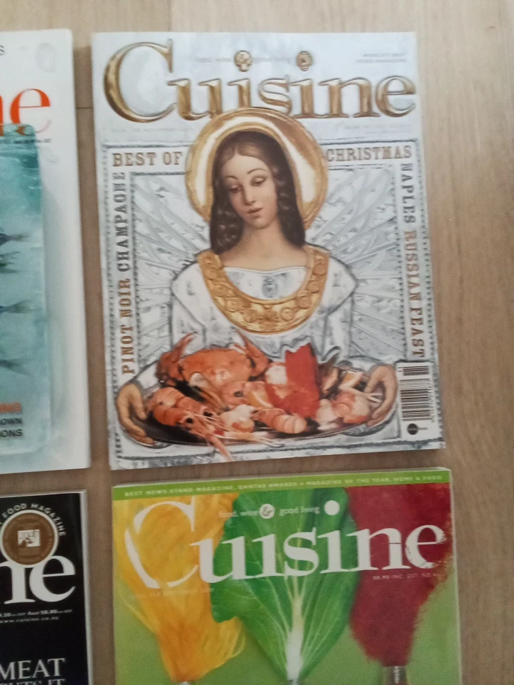 Lot of 6 Cuisine Magazines Cooking - Image 4 of 4