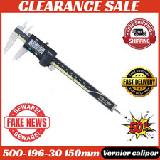 Mitutoyo 500-196-30 Digital Caliper LCD Vernier Calipers 6inch 150mm 200mm 300mm