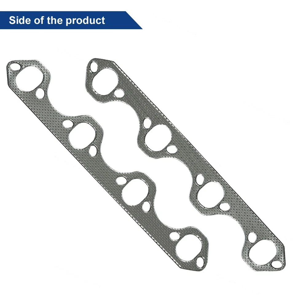 Stainless Steel Manifold Headers Kit for Ford F150 F250 Bronco 1987-1996 5.8L V8 Foto 4 de 4