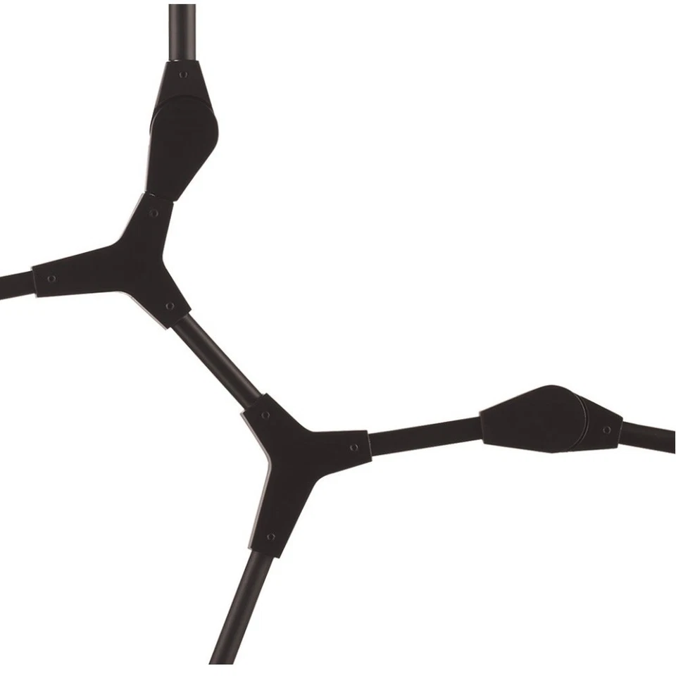 Trans Globe Lighting PND-2091 Quantum 3 Luz 30"W Abstracto - Dorado Foto 4 de 4