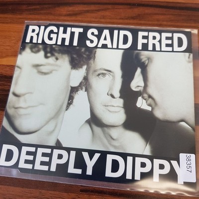 RIGHT SAID FRED deeply dippy VG/EX (MCD, Pop, Blow Up)