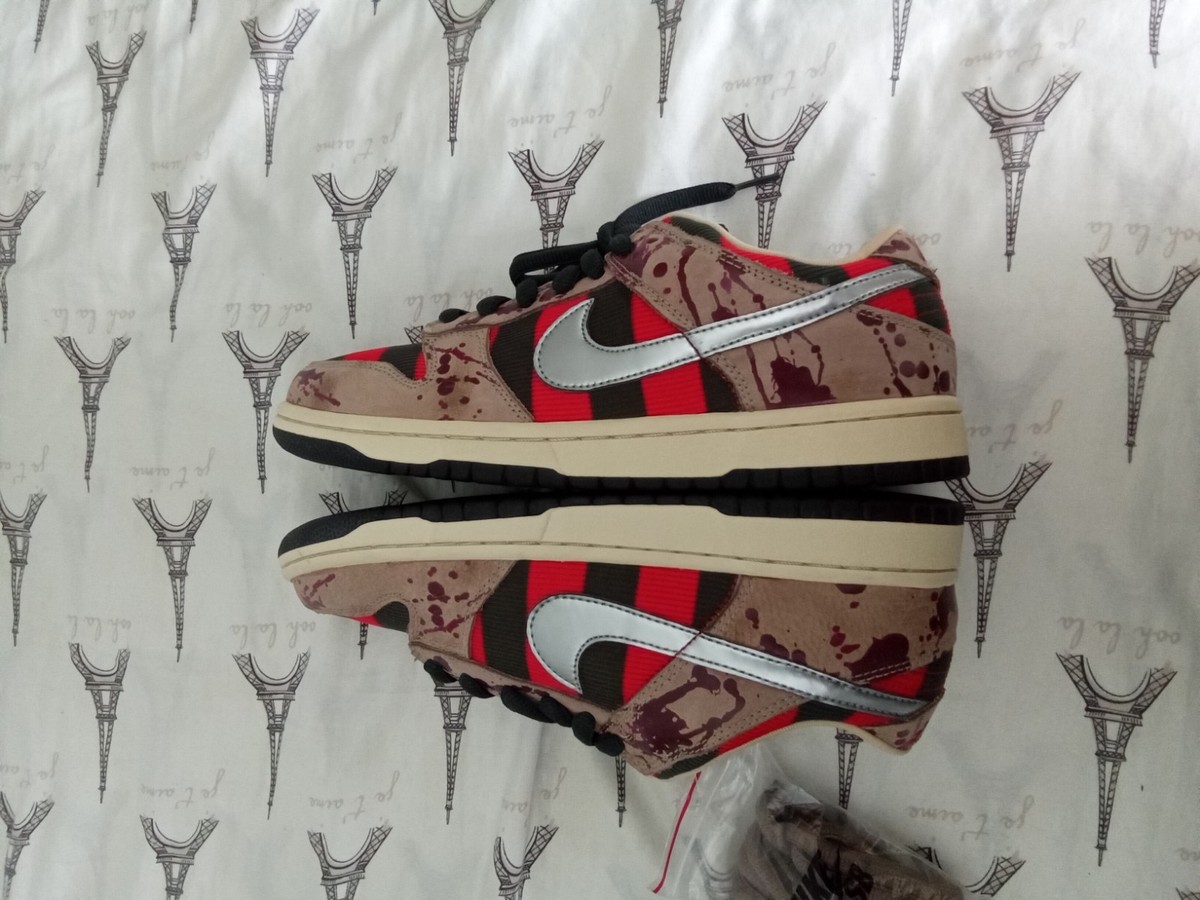 Size Nike Dunk Pro SB Low Freddy Krueger for sale online