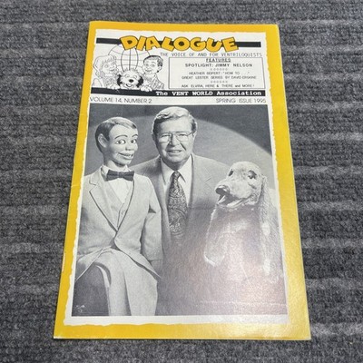 Vintage Dialogue Voice of and for Ventriloquists Vol. 14 No. 2 Spring Issue 1995
