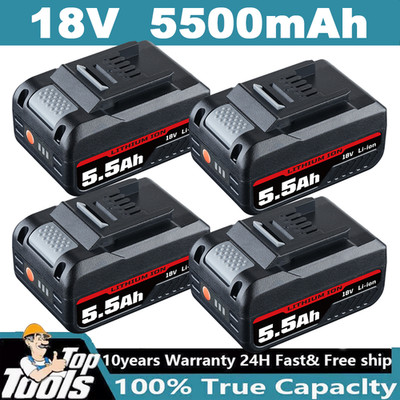 1-2x 5.5Ah Ersatzakku Für Einhell 18V Akku POWER X-CHANGE Lithium PXC Batterien