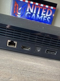 Sony PlayStation 3 PS3 Slim 120GB Black Console Only Working Refurbished