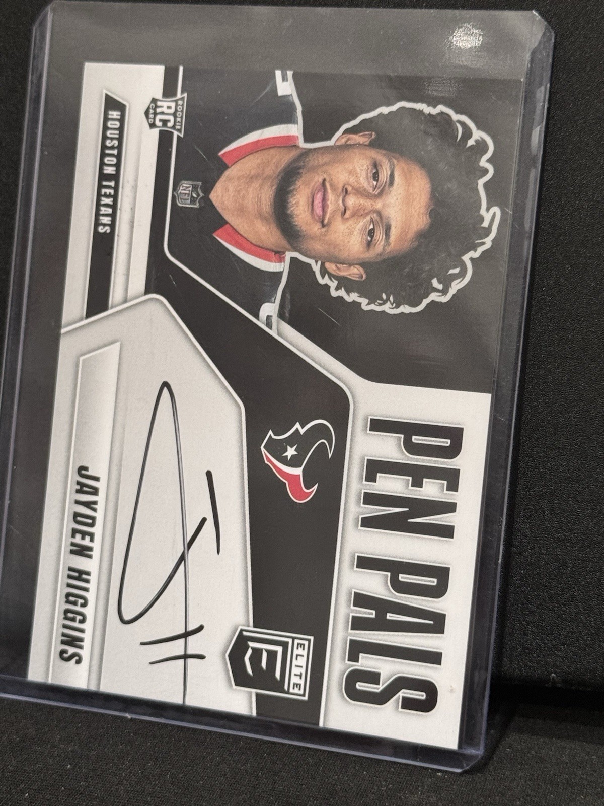 2025 Panini Donruss Elite - Pen Pals Jayden Higgins #PP-JHI (AU, RC)