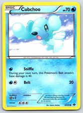 Cubchoo Next Destinies 36/99 Pokemon Card NM