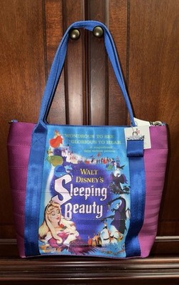 Disney Parks Harveys Sleeping Beauty Maleficent Medium Poster Tote Seatbelt Bag