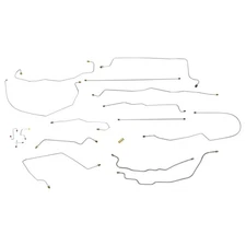Brake Line Kit Complete Extended Cab Short Bed 1990-94 Chevrolet GMC C1500 SS
