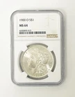 1900 O US Mint 90% Silver Morgan $1 Dollar Coin Certified NGC MS64