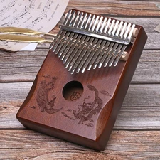 Lydesy Kalimba Thumb Piano kit 17Key Manual Tuned Calimba Portable Finger Pianos
