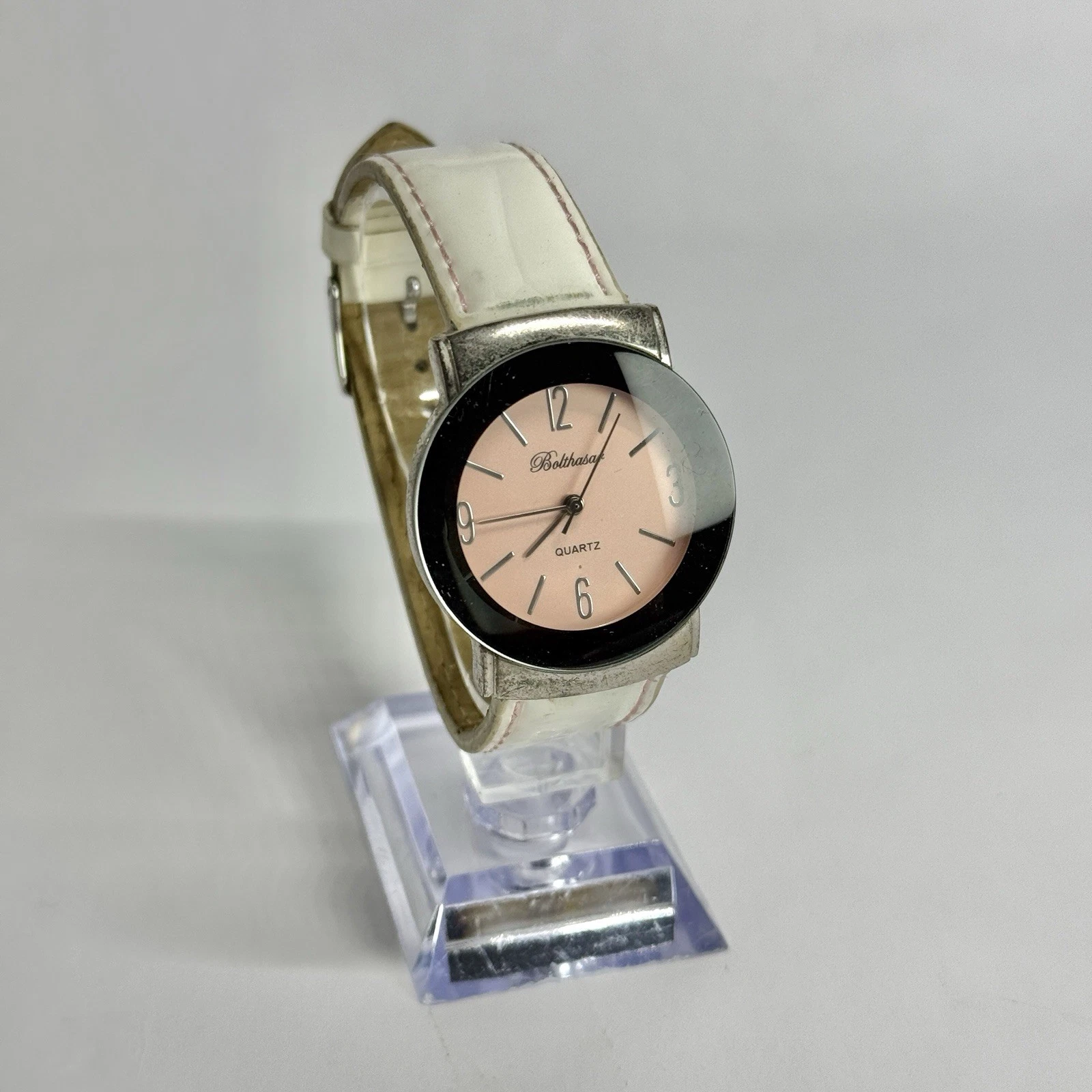 BOLTHASAR Quartz Gold Tone Women Vintage Watch W491 *WORKING