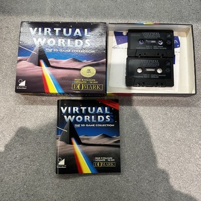 Commodore 64 (C64) - Virtual Worlds: The 3D Game Collection - Complete Big Box