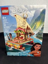 Lego 43210 Disney Moana's Wayfinding Boat New Sealed Retired
