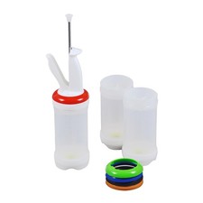 FIFO PP168GVX33 16 oz 3 Hole Portion Pal Starter Pack, Green Valves 1