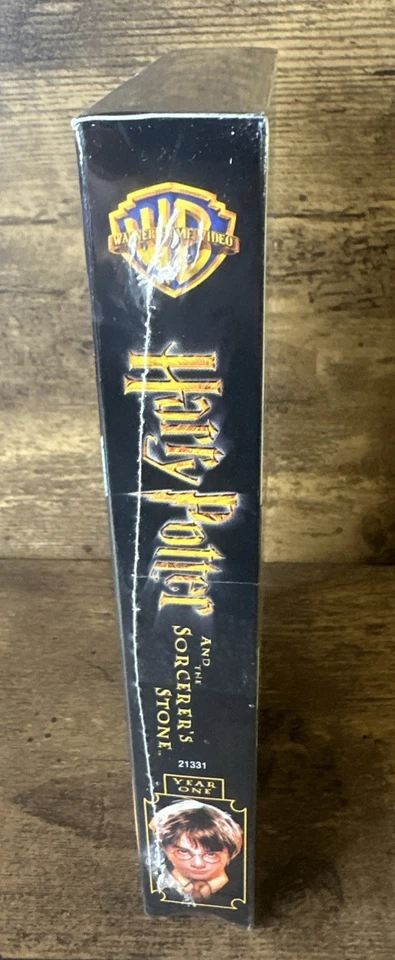 Harry Potter and the Sorcerer's Stone Sew Sealed VHS Tape 2001 Y2K Vintage New - Image 2 of 4