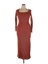 Justify Women Brown Casual Dress XL