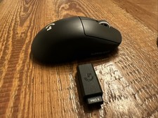 Logitech G PRO X Superlight Wireless Gaming Mouse, Ultra-Lightweight - Black